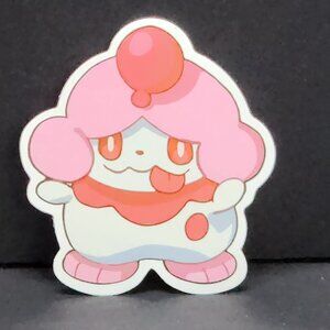 Pokemon Slurfpuff Sticker - Collection Display